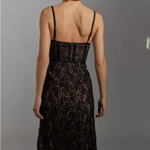 Gorgeous Lace Bustier Maxi Dress, size M - Picture 3 of 14